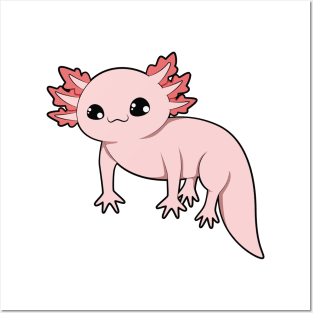 Axolotl Posters and Art